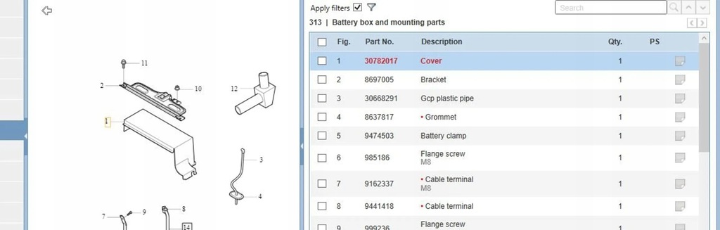 фото №5, Volvo xc90 2010 корпус аккумуляторов