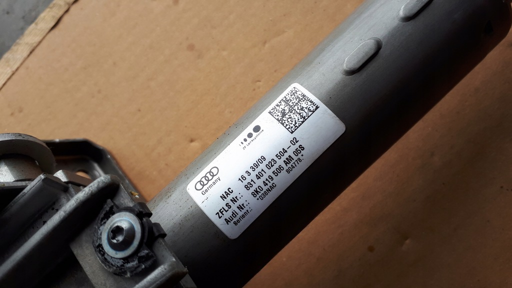 фото №11, S4 b8 a4 колонка рулевая электрическая a5 s5