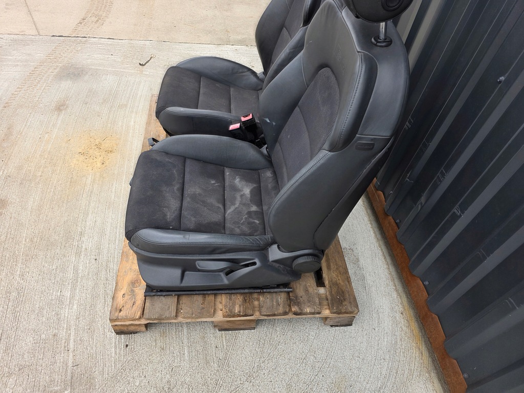 фото №8, Сидіння сидіння перед audi a3 8p шкіра ковші sportback s line pół шкіра