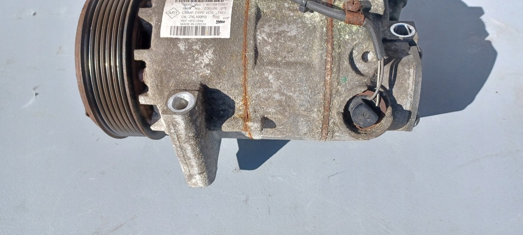 фото №4, Компрессор кондиционера renault clio iv 926000217r