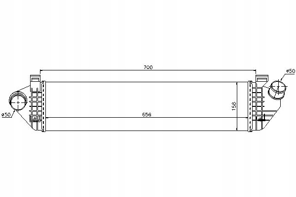 фото №1, Nissens інтеркулер volvo c30 1.6 d2