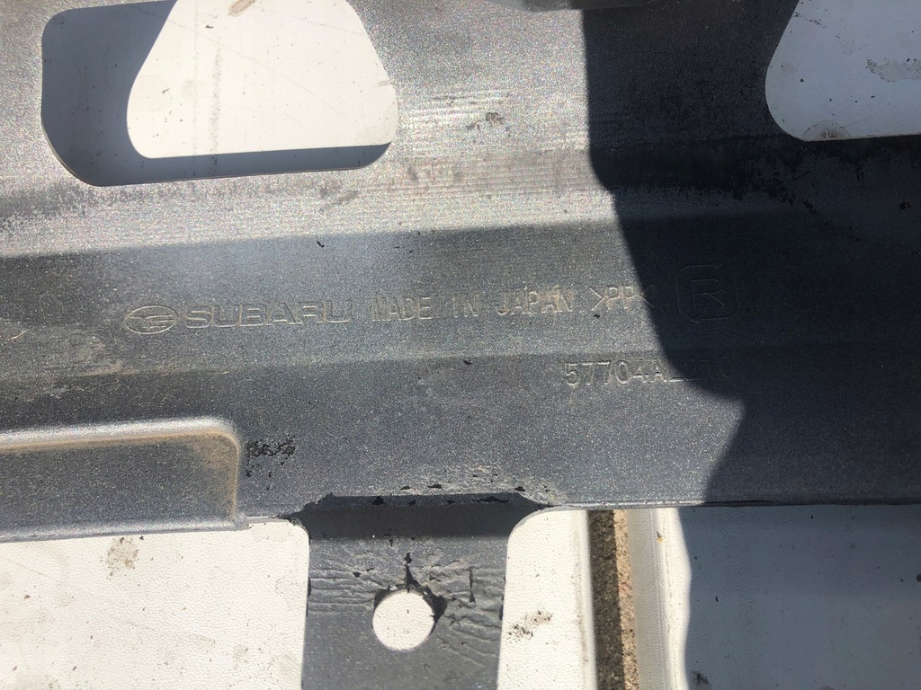 фото №5, Subaru outback v 57704al210 бампер перед передний orginał