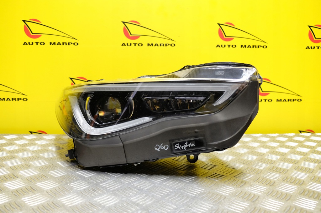 фото №4, Infiniti q60 2017- фара лампа full led поворотная r usa