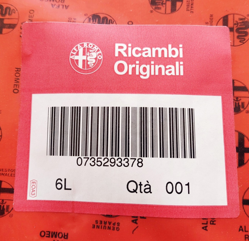 фото №7, Оригінал alfa romeo захист обшивка стійка праве 735293378 alfa romeo 147