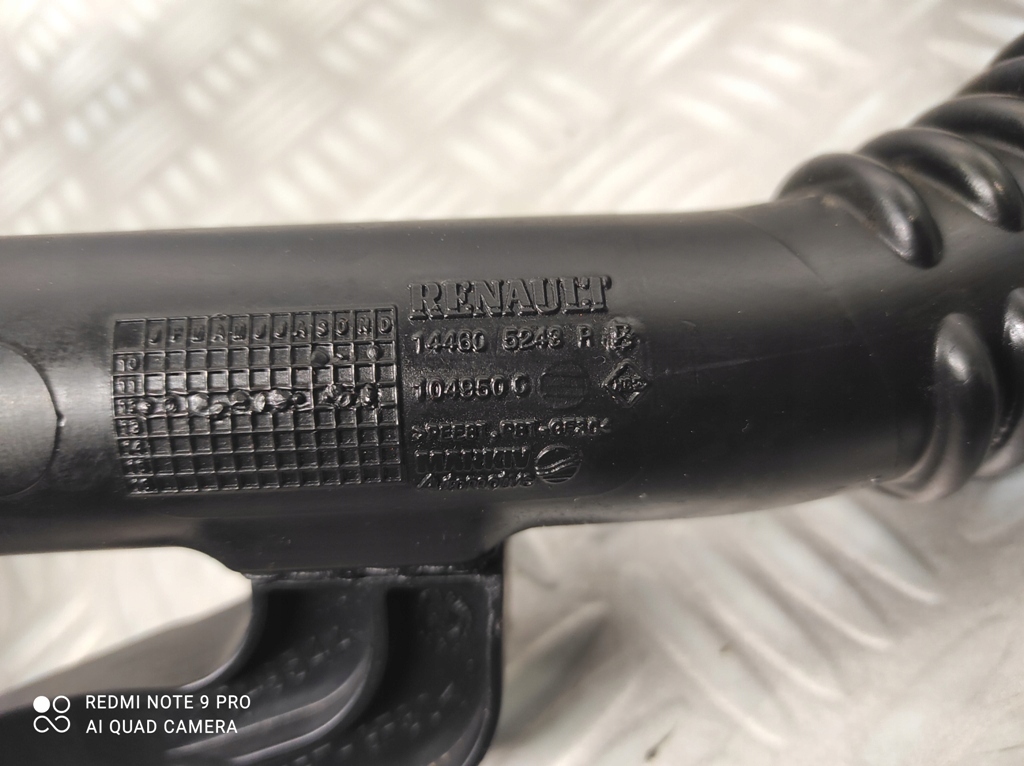 фото №4, Труба интеркулер воздуха renault clio iv renaut captur 0.9 tce