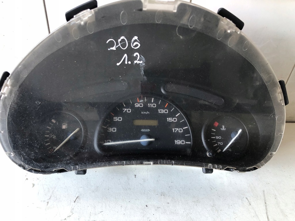 фото №5, Блок керування набір стартовий peugeot 206 1.2 9636726980