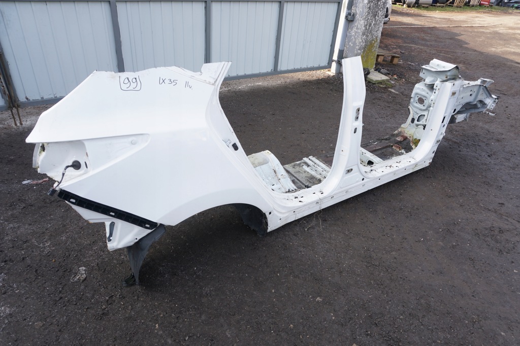 фото №1, Hyundai ix35 2011r порог правый крыло правый блок двигателя