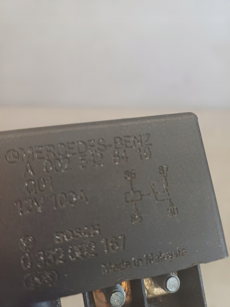 фото №5, Реле свеча накаливания mercedes w211 nr. a0025426419