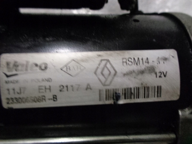 фото №6, Renault clio iv captur lift 1.5 dci стартер