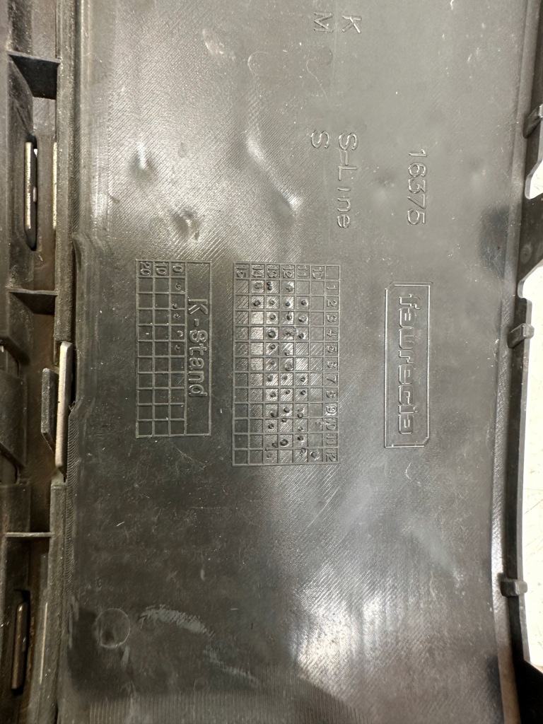 Купити Решітка бампера ліва audi a5 8t0 s-line рестайлінг  8t0807681k