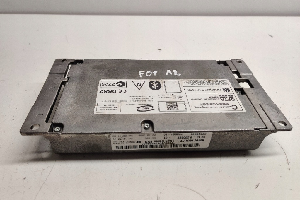 фото №8, Модуль блютуз bmw 7 f01, f02 9200822 3.0l дизель 180kw 2008