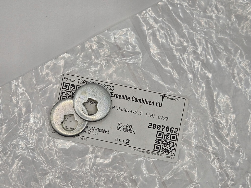 фото №1, Tesla підкладка регулювальний важеля 2007062