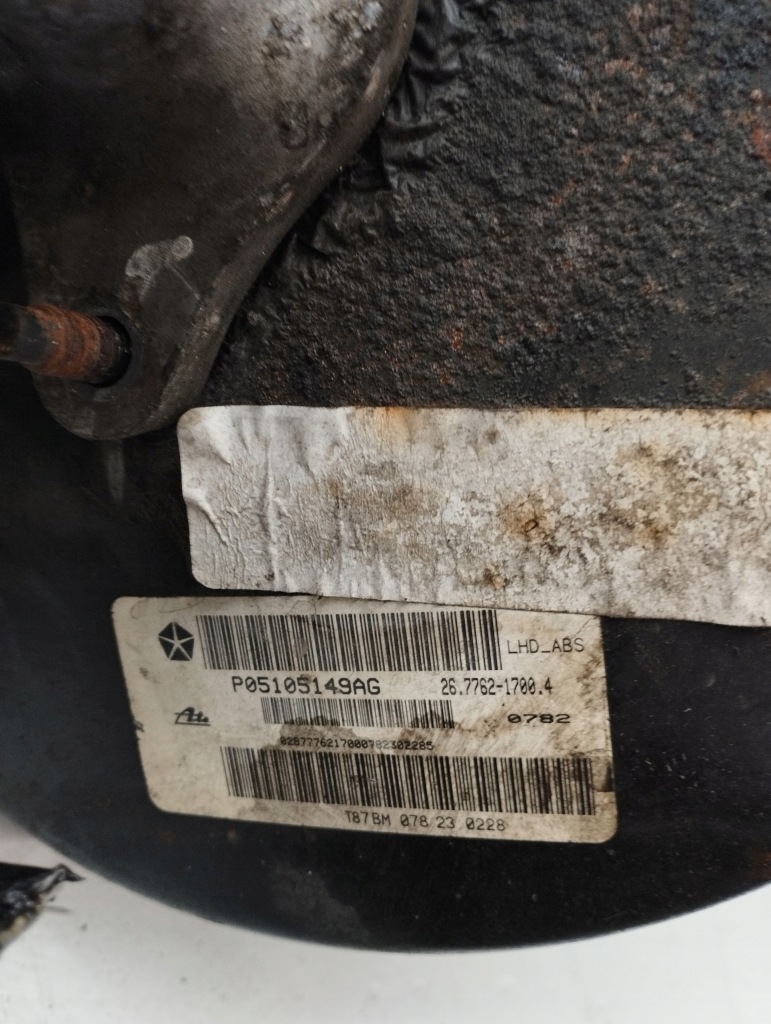 Купить Jeep compass lift 2.2 crd усилитель тормозов насос тормозная p05105149ag