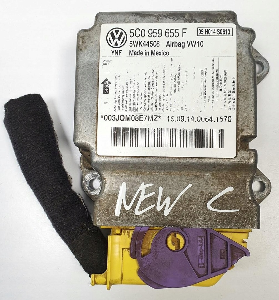 фото №1, Модуль подушок air bag vw new beetle ii 5c0959655f