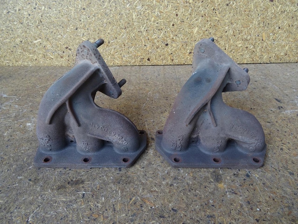 фото №10, Audi tt 8j a3 8p golf v r32 3.2 v6 коллектор выпускной 022253034n 022253033n