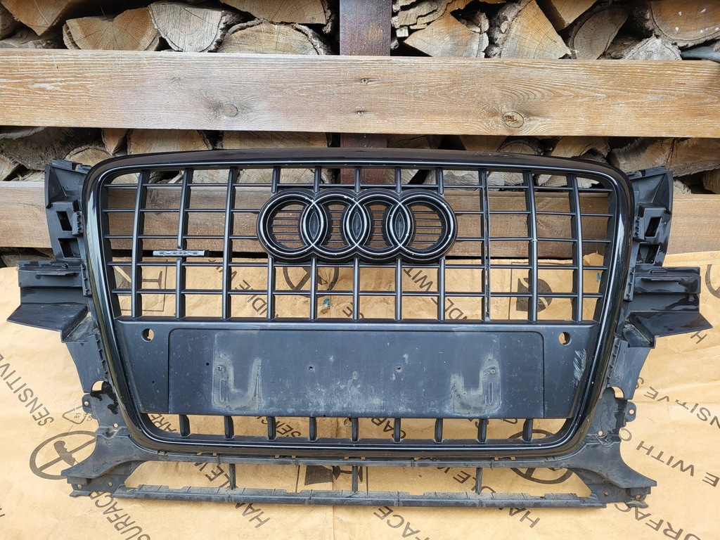 фото №1, Решётка радиатора решётка радиатора audi q5 8r s-line 08-12r 8r0 black szadow