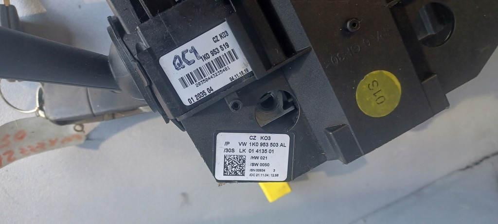 фото №11, Переключатель комбинированный подрулевой переключатель vw golf 5 v plus 05r