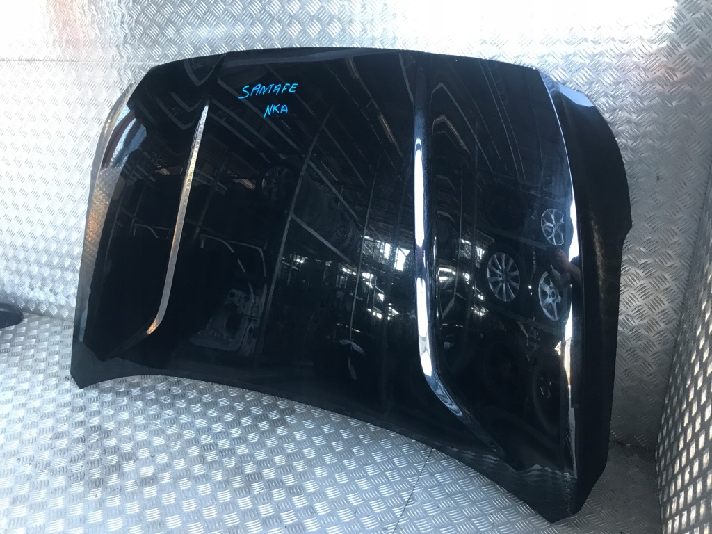 фото №1, Hyundai santa fe 4 iv капот кришка двигуна колір nka