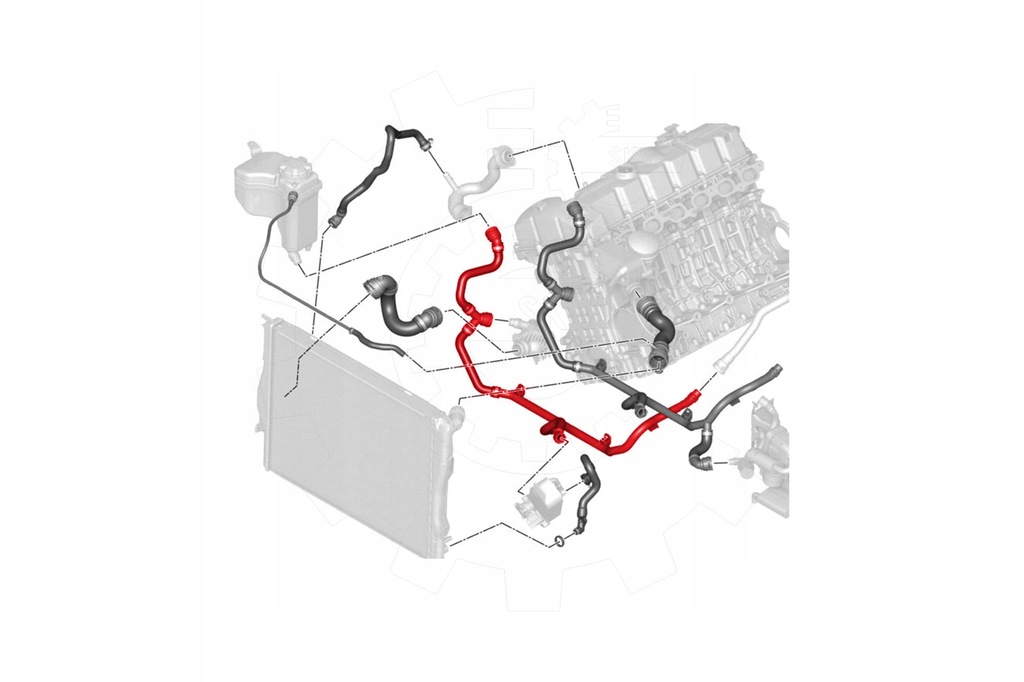 фото №9, Skv шланг радиатора - bmw 1 3 - 17127548224