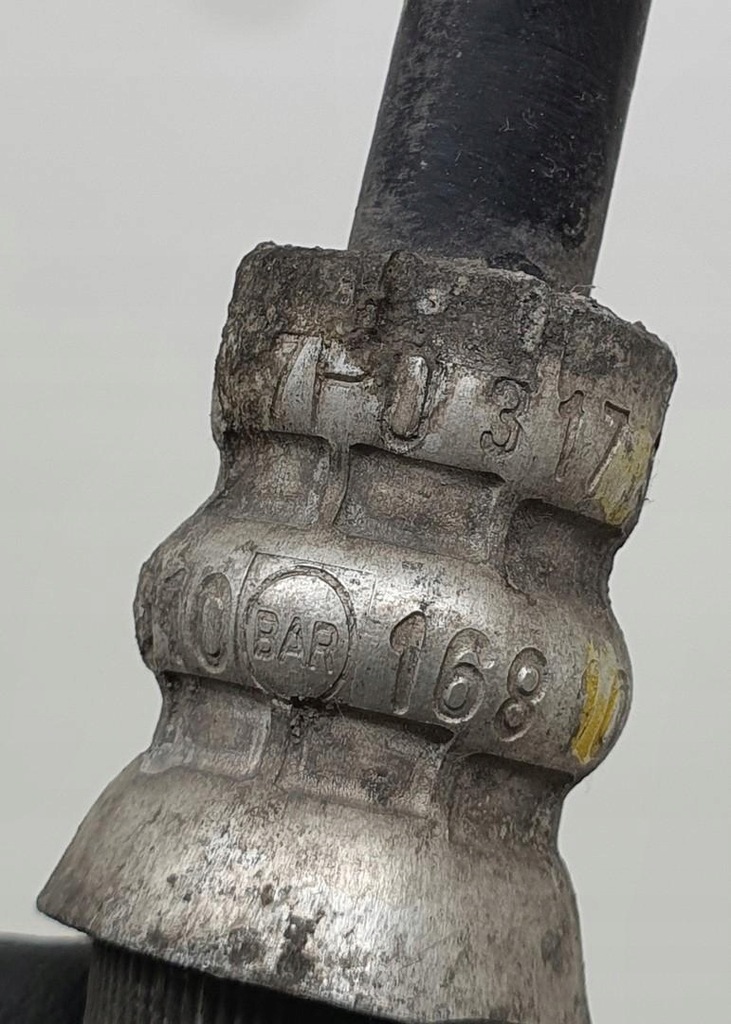 фото №6, Шланг масляний оливи porsche cayenne ii 7p5 3.0 tfsi 7p0317801e