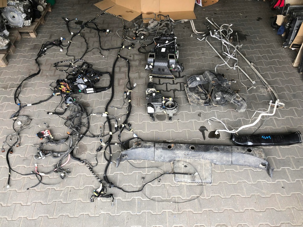 фото №7, Renault trafic iii vivaro сиденья электропроводка салон кондиционер webasto