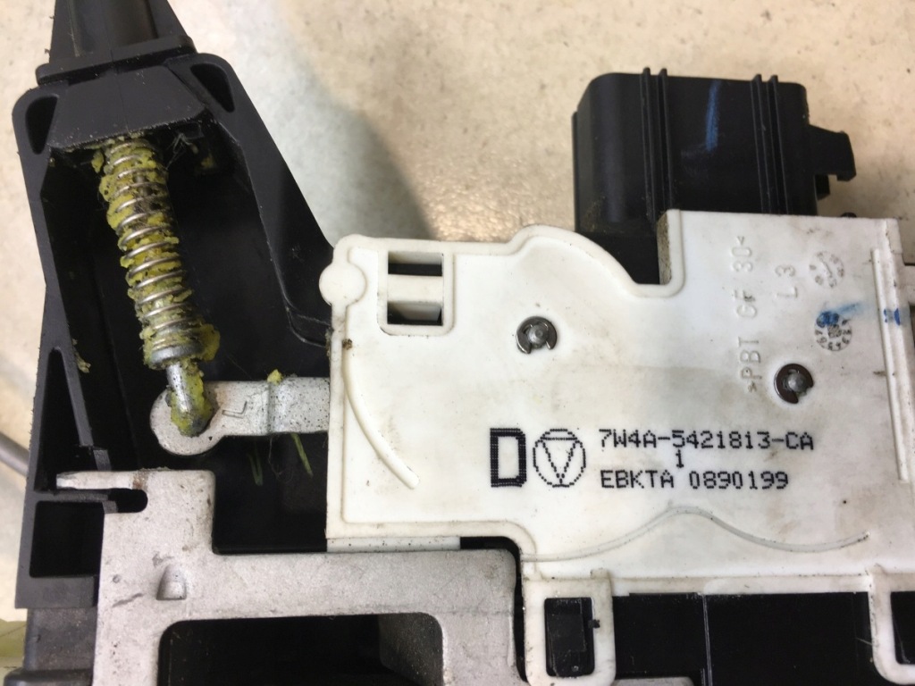 фото №4, Замок дверь левый перед s-type ii x200 9 pin