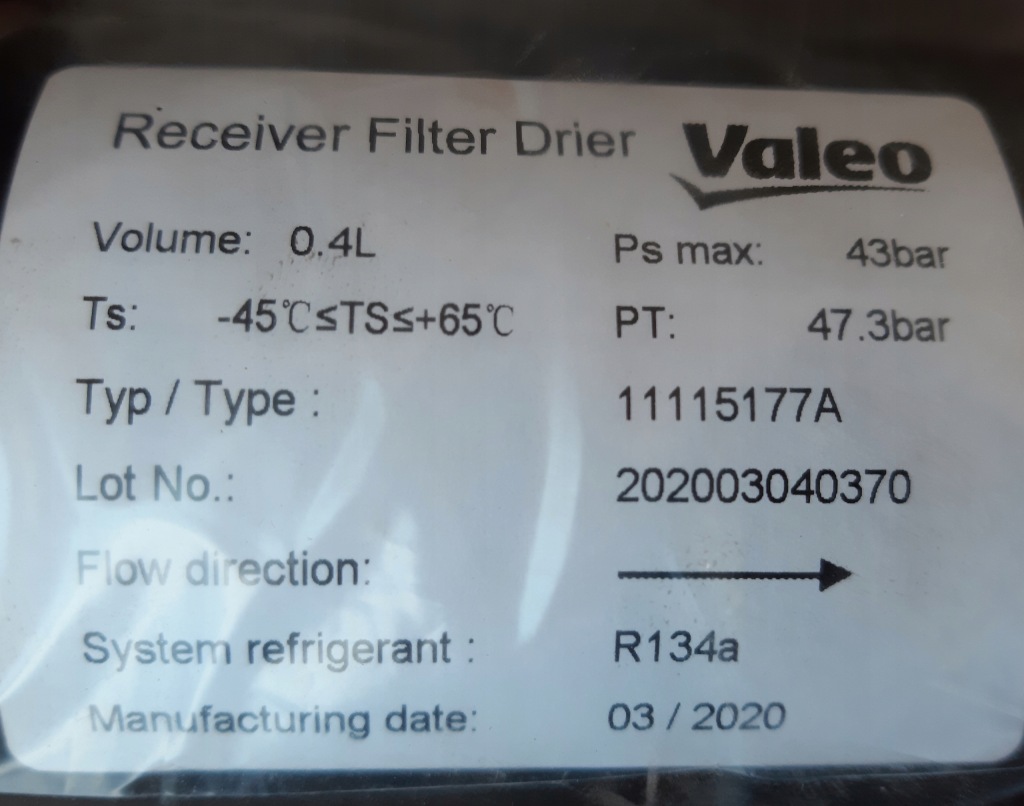 фото №3, Iveco man scania фильтр осушителя кондиционера