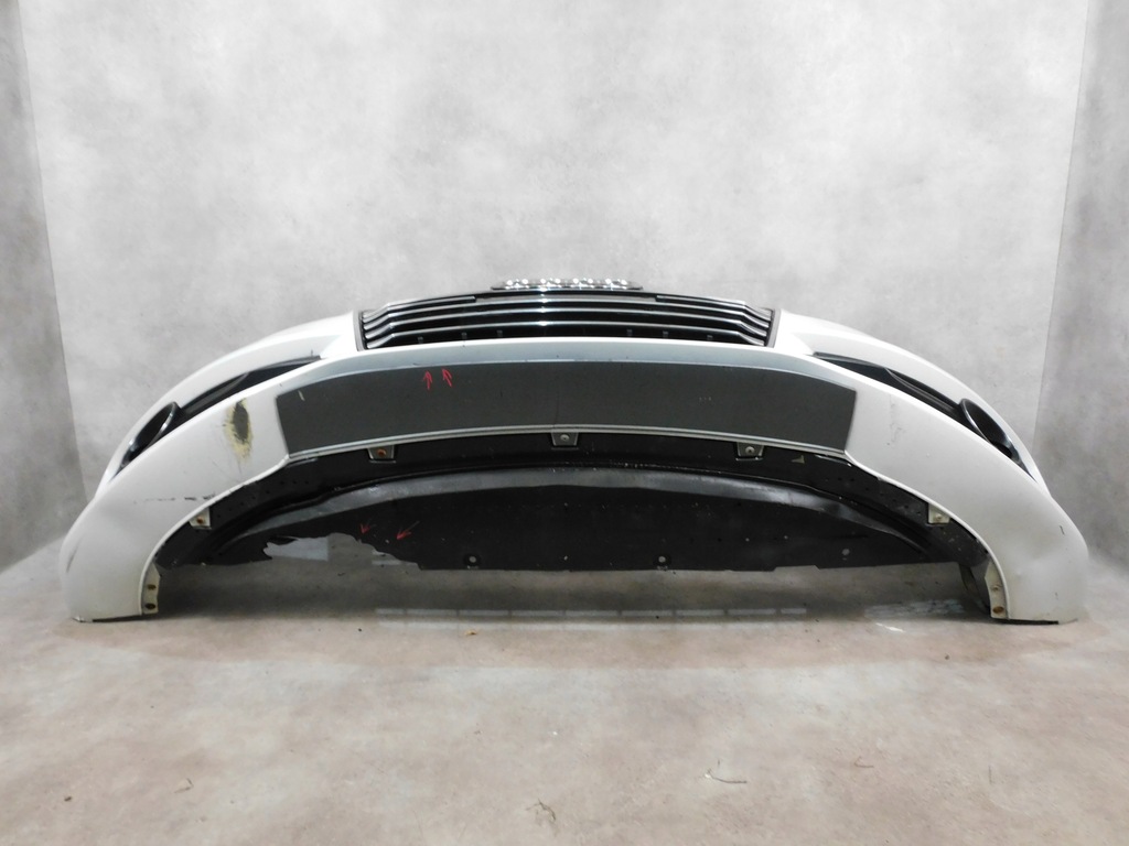 фото №11, Audi a7 c7 4g8 бампер перед передній kompletny білий