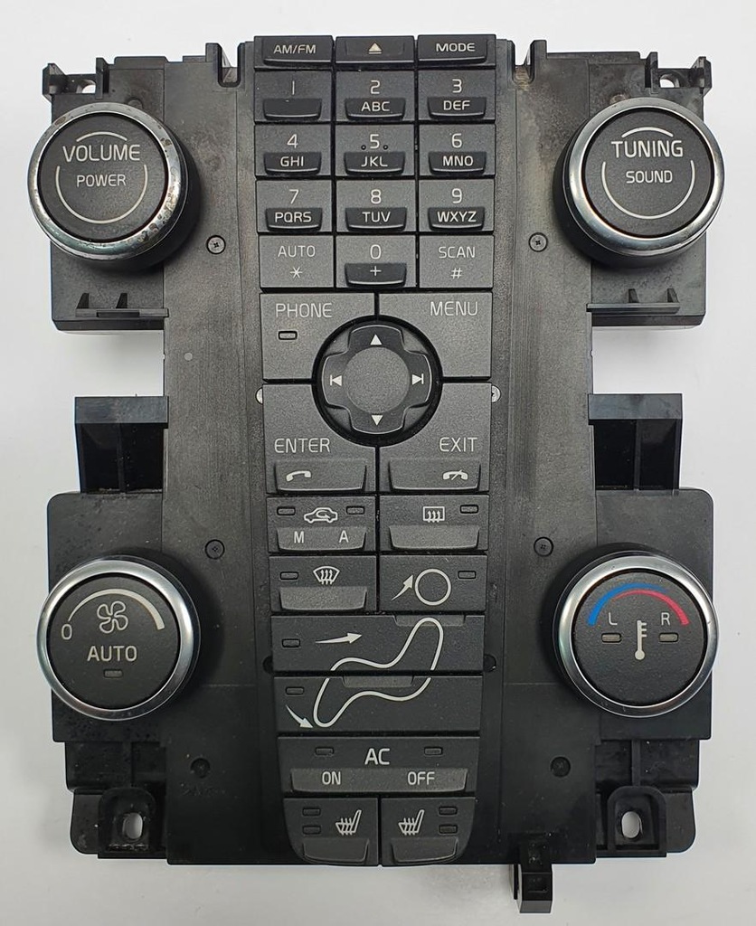 фото №1, Панель управление обдув радио volvo c70 ii 30739670