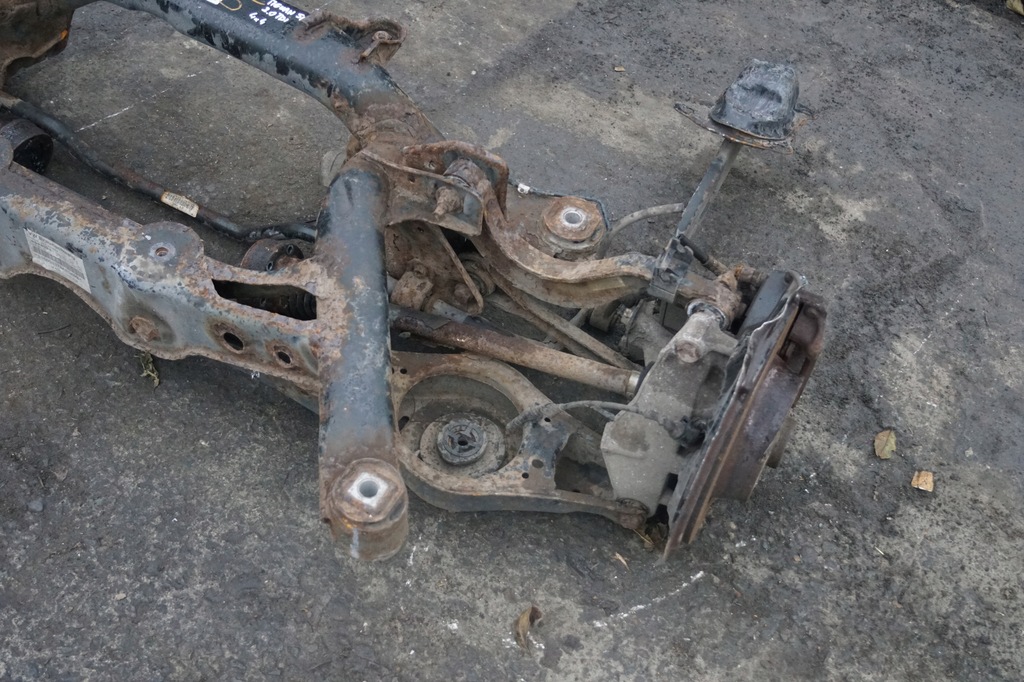 фото №8, Балка підвіска задня vw tiguan 5n i 4x4 5n0505235l