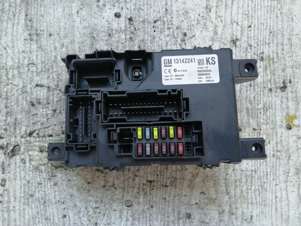 фото №1, 3951 opel corsa d коробка bsi модуль 13142241ks