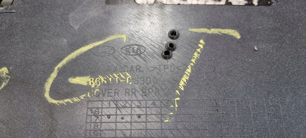 фото №14, Бампер задняя задний kia picanto iii gt line 17-20