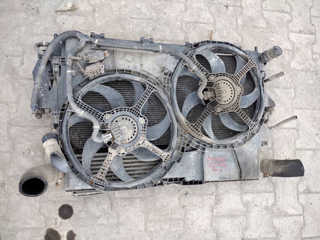 фото №1, Радиатор комплект boxer jumper ducato 2.2 hdi
