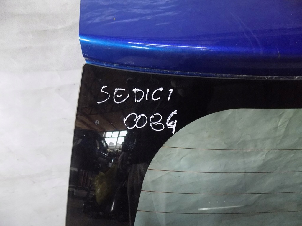 фото №5, Fiat sedici sx4 zcg крышка багажника багажника с стекло