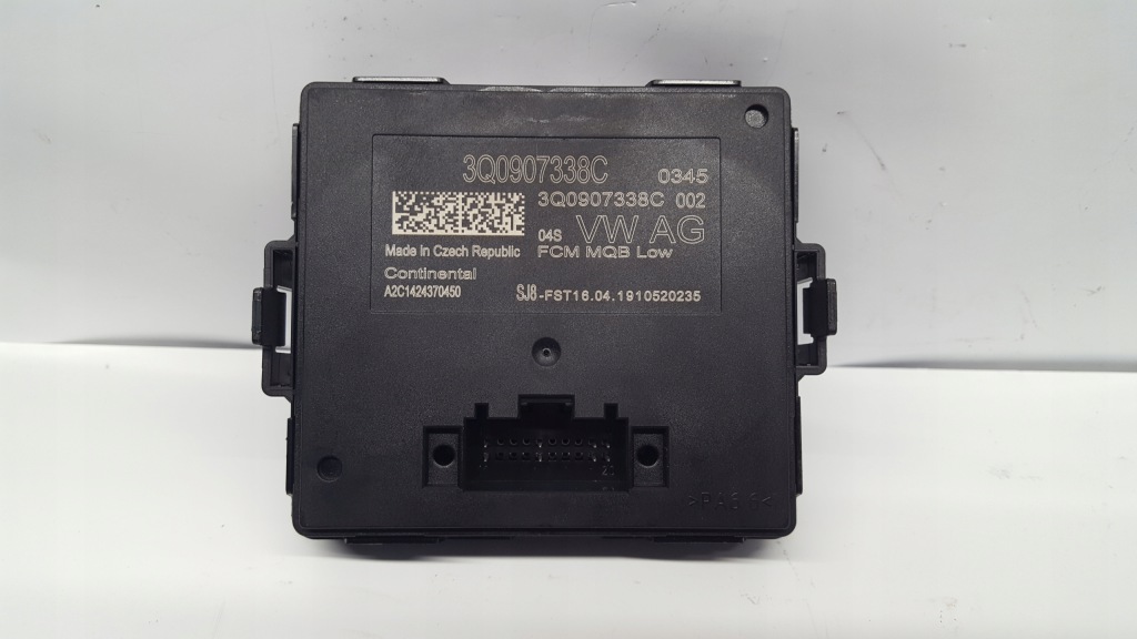 фото №1, Seat tarraco 17-21r 2,0 tdi модуль шлюз 3q0907338c