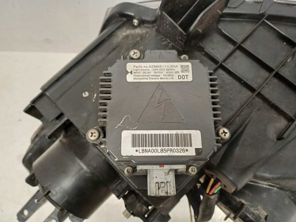 фото №10, Renault koleos 1 i 07-11 лампа правая перед ксенон - комплектная с преобразователь