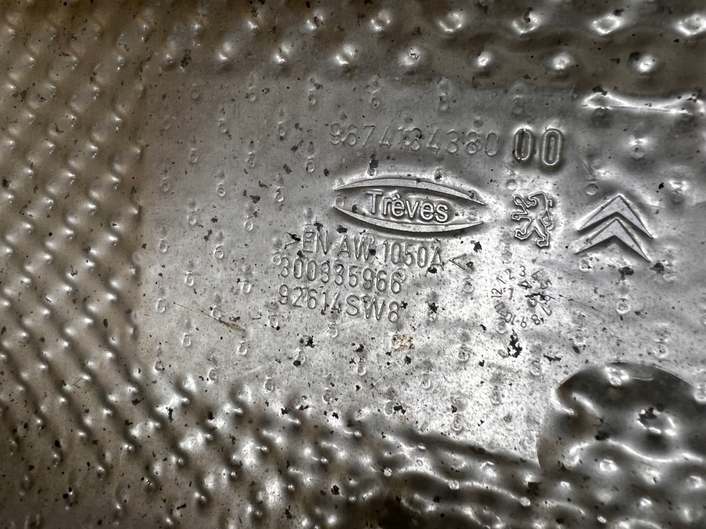 фото №8, Лист защита тепловая выхлоп citroen c4 grand picasso ii 1.6 thp