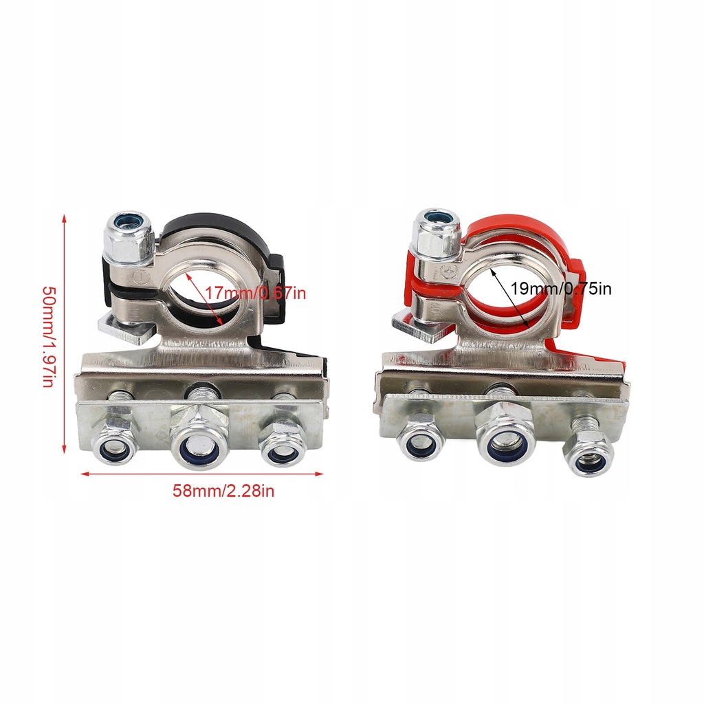 фото №9, Клеми do акумулятор супорти універсальні 2szt