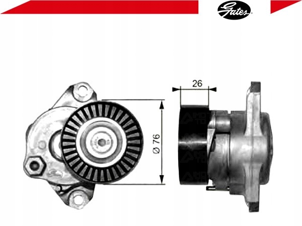 фото №2, Ролик натяжителя mercedes cls 350 219.357 c219