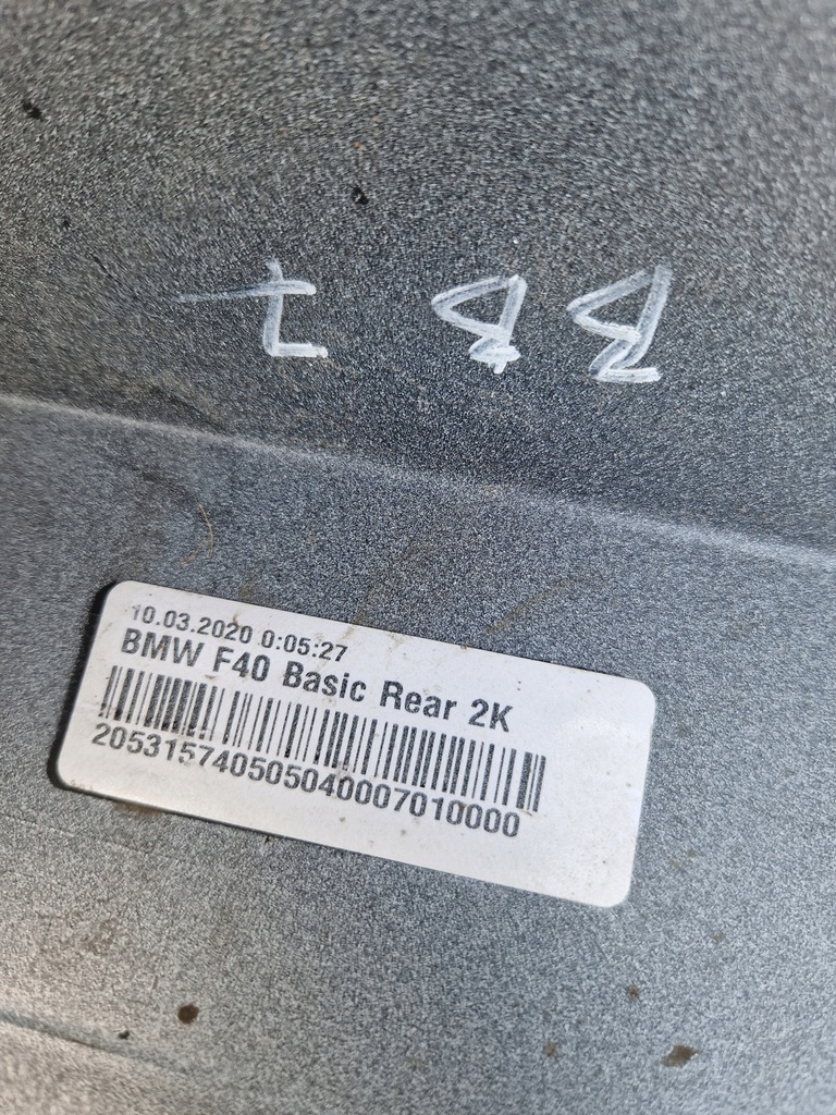 фото №9, Bmw 1 f40 2019- бампер задня pdc