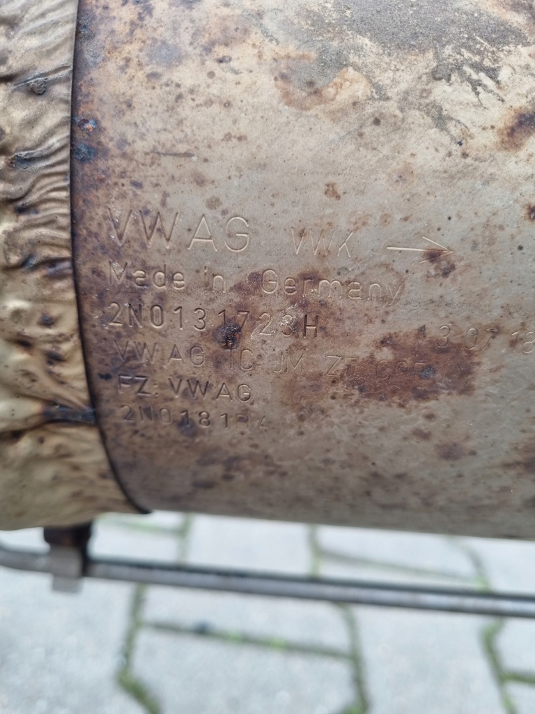 фото №5, Man tge vw crafter ii 16- 2,0 tdi dpf выхлоп kat