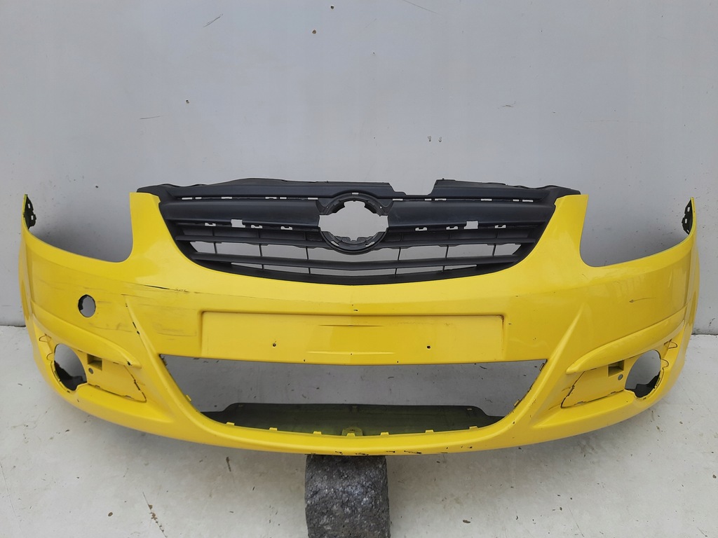 фото №1, Opel corsa d бампер передній решітка радіатора оригінал!