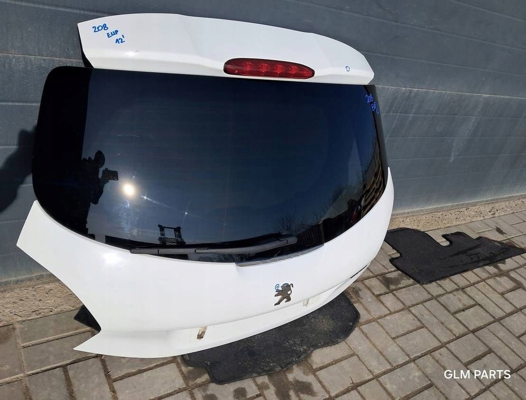 фото №6, Peugeot 208 i задняя крышка багажника багажника ewp 2012 rok