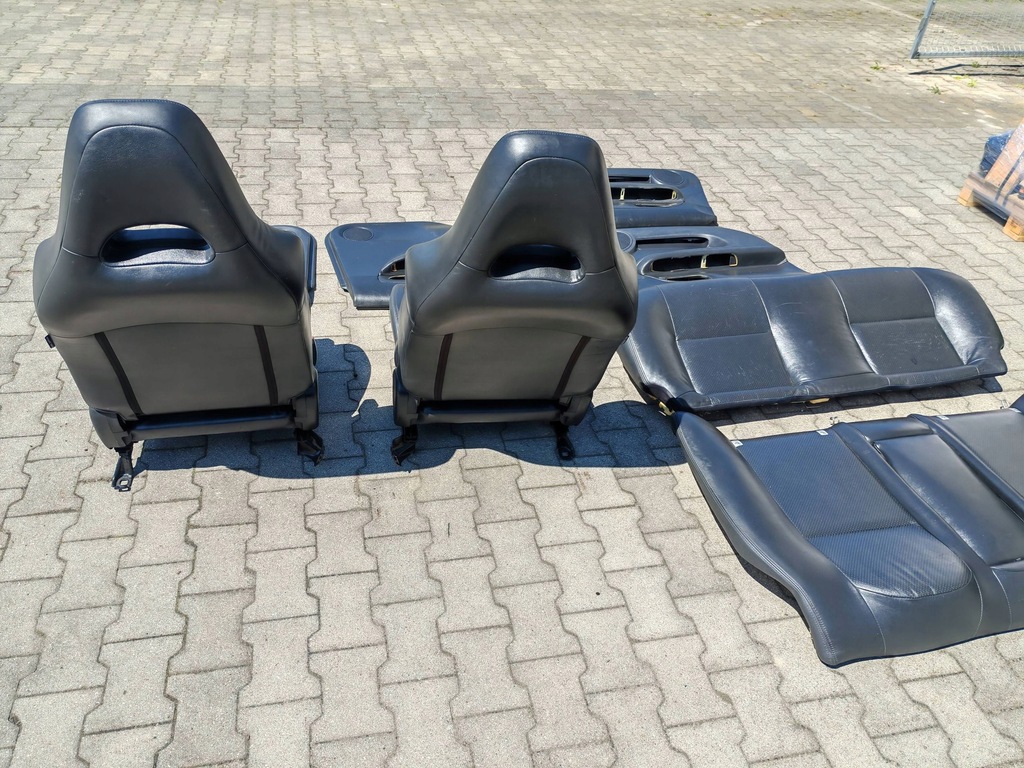 фото №15, Subaru impreza ii gd forester sg сиденья заднее сиденье обшивки комплект кожа