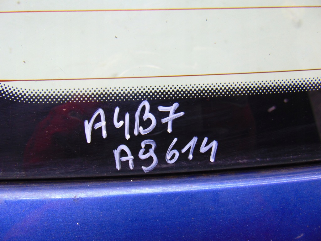 Крышка багажника багажника стекло задняя задняя audi a4 b7 универсал avant lz5c в Украине