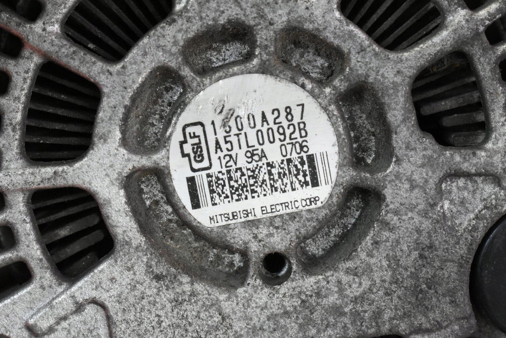 фото №8, Генератор a5tl0092b mitsubishi lancer 8 viii 1.6 mivec 117 km 07-16