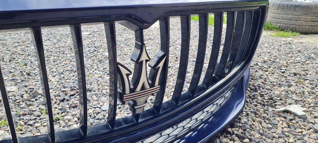 фото №6, Maserati quattroporte gts vi бампер перед передній решітка радіатора решітка радіатора pdc