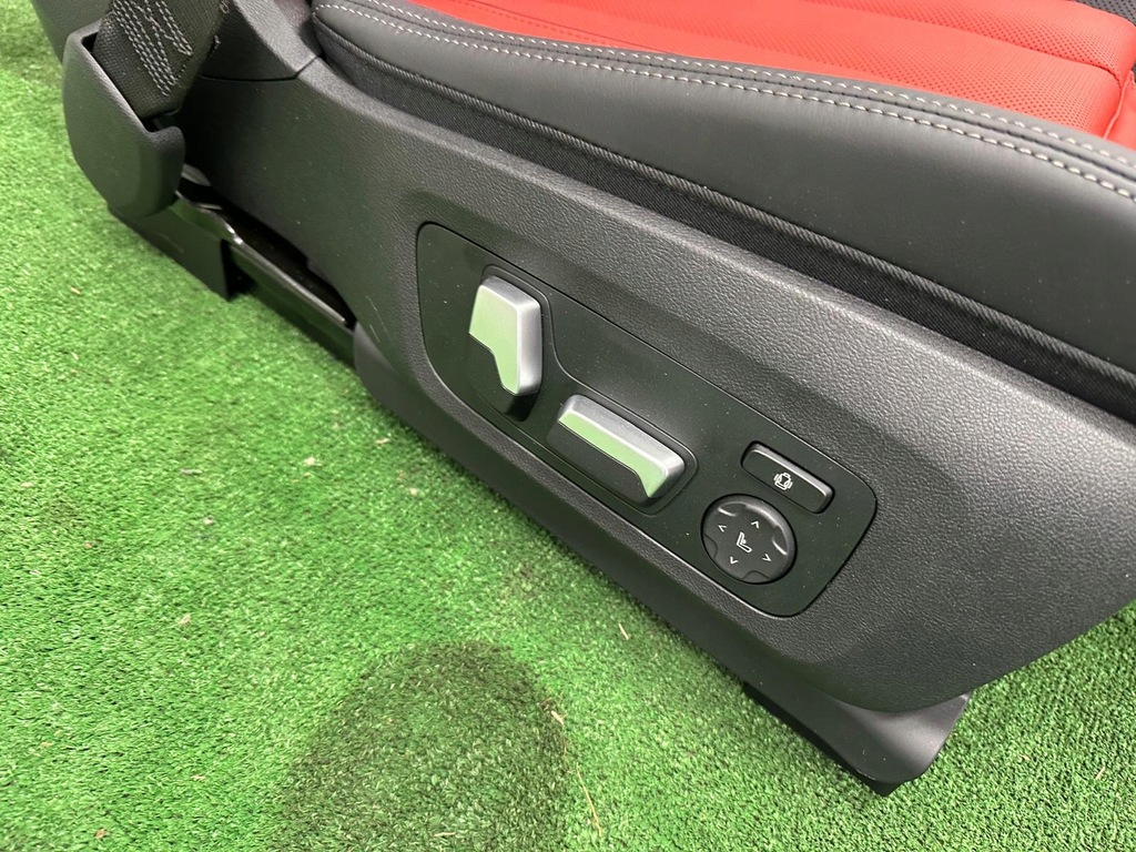 фото №5, Bmw 8 g16 обивка сиденья заднее сиденье обшивки туннель кожа fiona rot