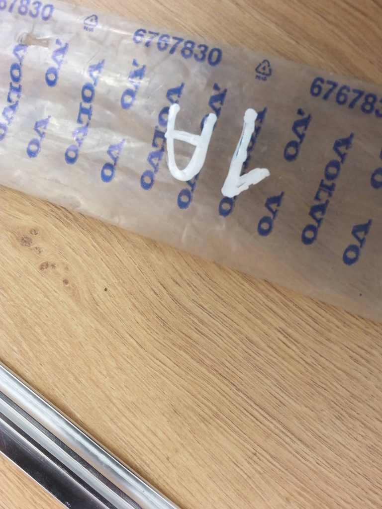 фото №9, Volvo xc70 08-10 v70 2008-2016 молдинг хром права задня задня