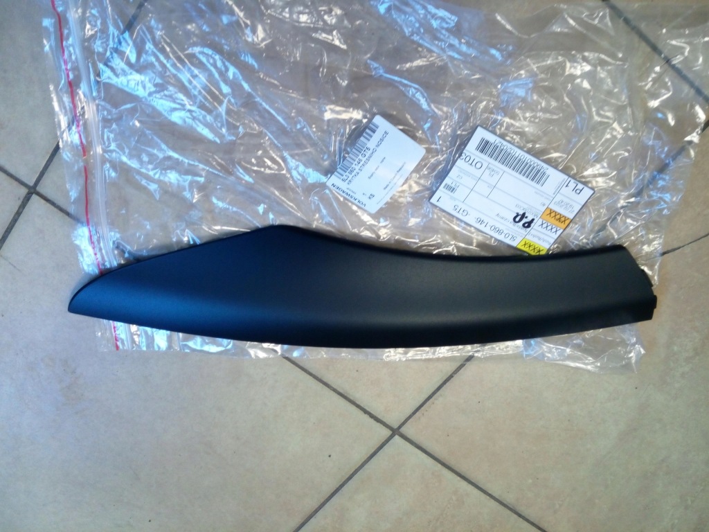 фото №1, Накладка рейлинг skoda yeti '08- 18 правая nowa oryg.